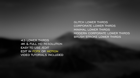 Lower Thirds 43 - Download Videohive 19676599