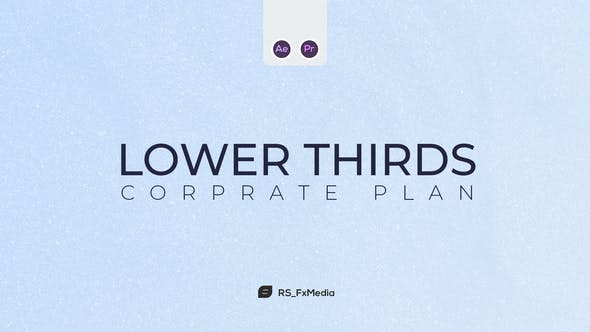 Lower Thirds | Corporate Plan | MOGRT - 32083437 Videohive Download