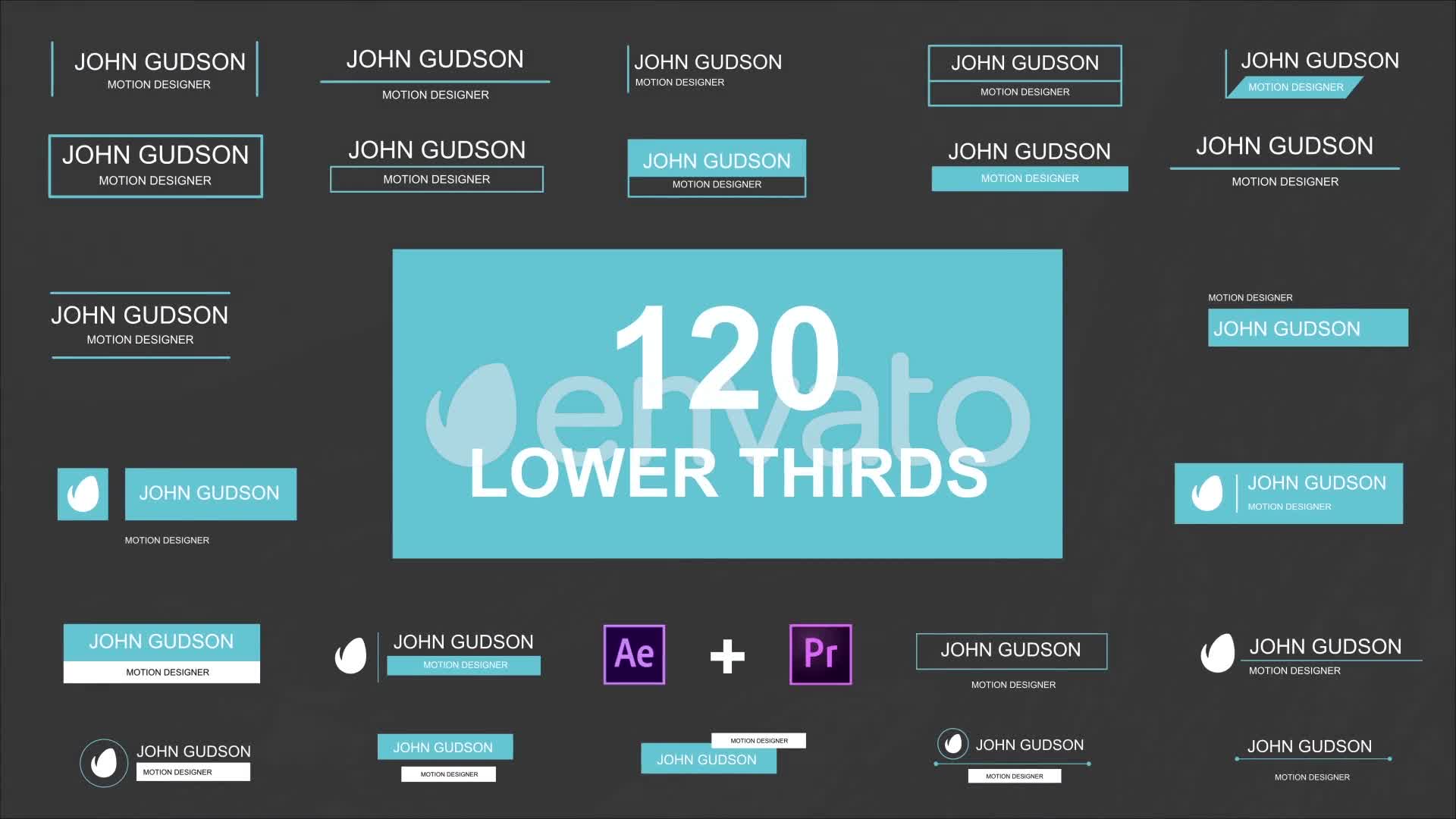 Lower Thirds Videohive 22622422 After Effects Image 1