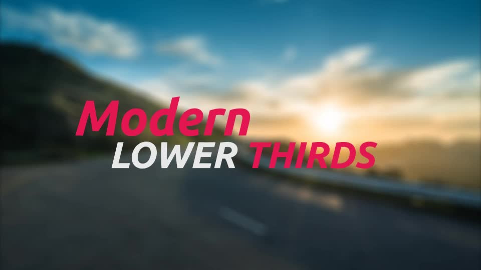 Lower Thirds - Download Videohive 12147196