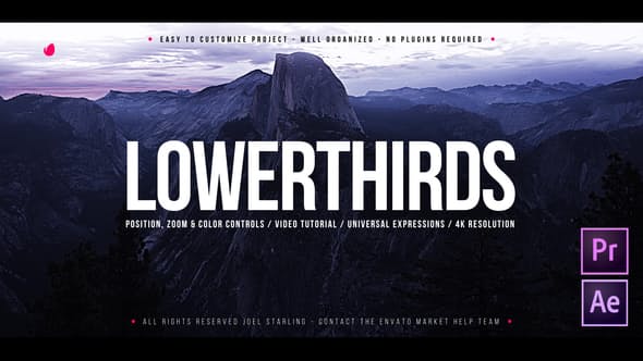 Lower Thirds - Download Videohive 20272946