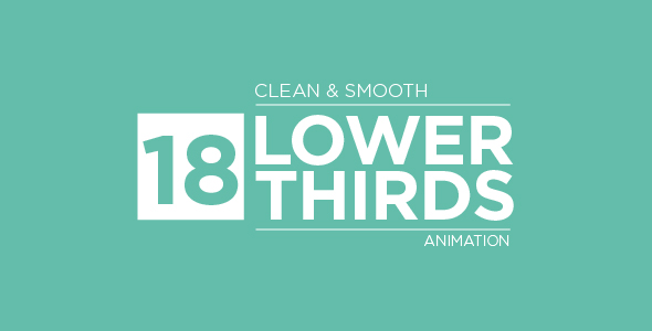 Lower Thirds - Download Videohive 20633452