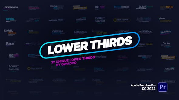 Lower Thirds - Download Videohive 39996251
