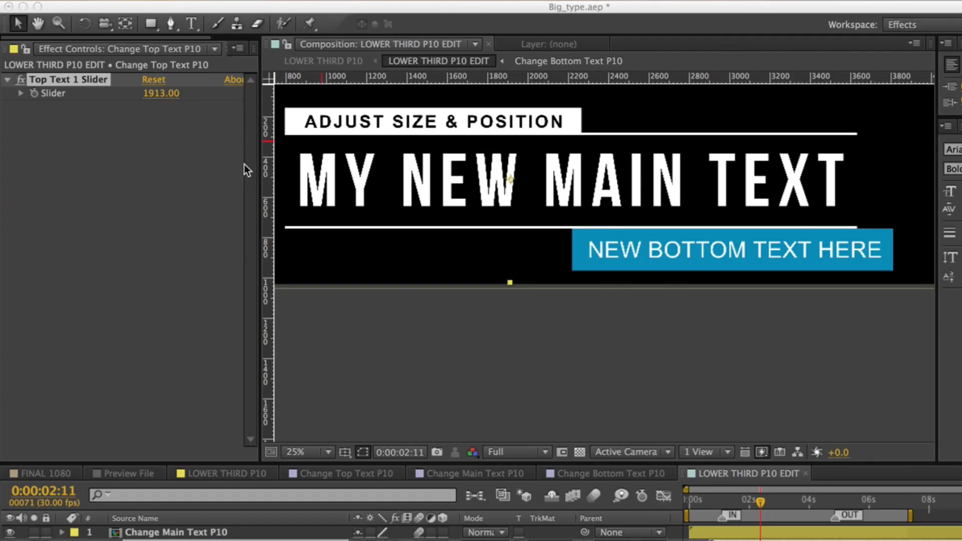 Lower Thirds - Download Videohive 7858337