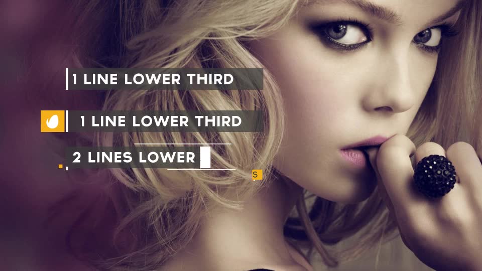 Lower Thirds - Download Videohive 8907441