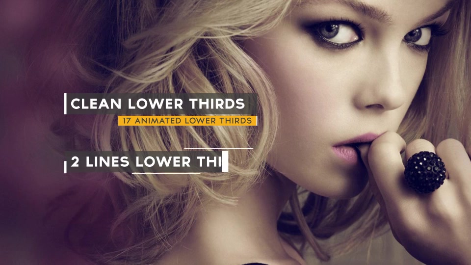 Lower Thirds - Download Videohive 8907441