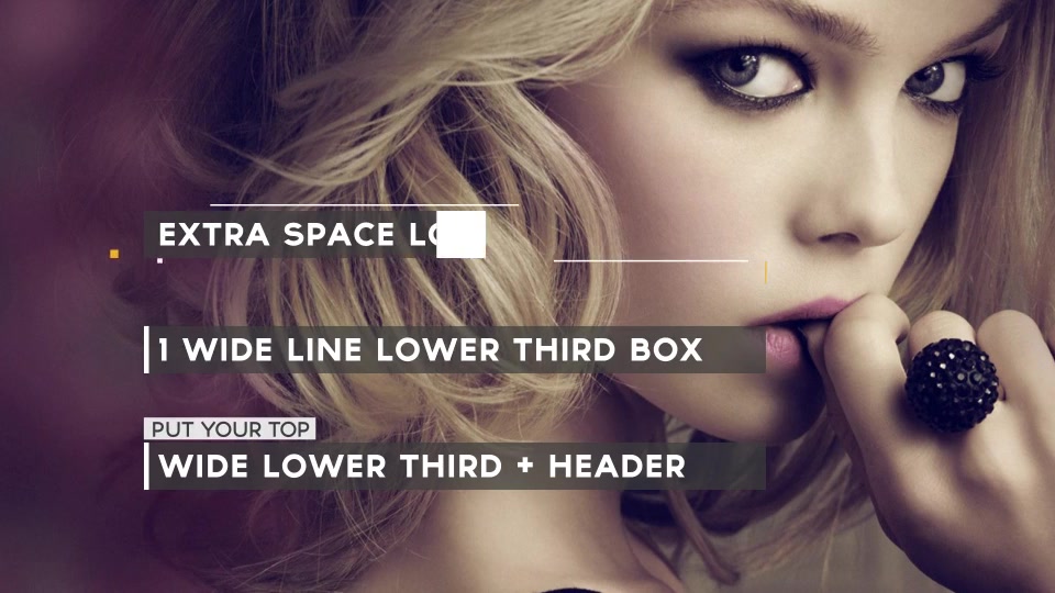 Lower Thirds - Download Videohive 8907441