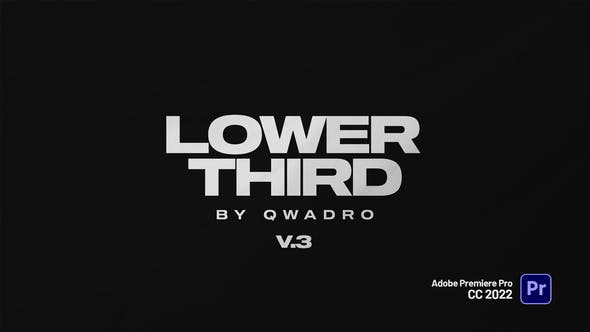 Lower Thirds / Modern - 40235482 Download Videohive