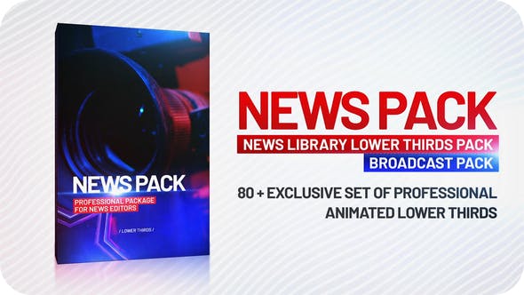 Lower Thirds Pack News - Download Videohive 30249598