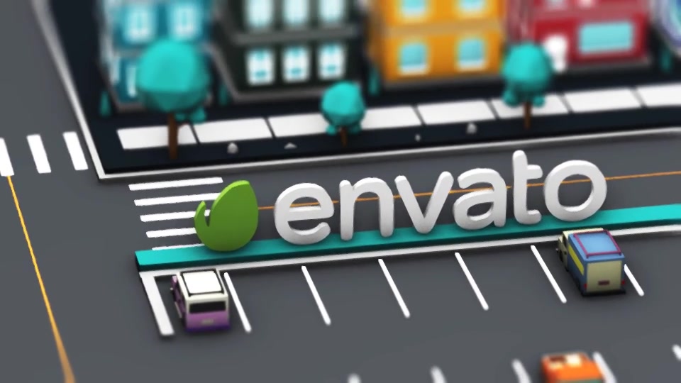 LowPoly 3D City Videohive 19175827 After Effects Image 9