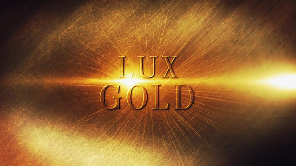 Lux Gold - Download Videohive 12250485