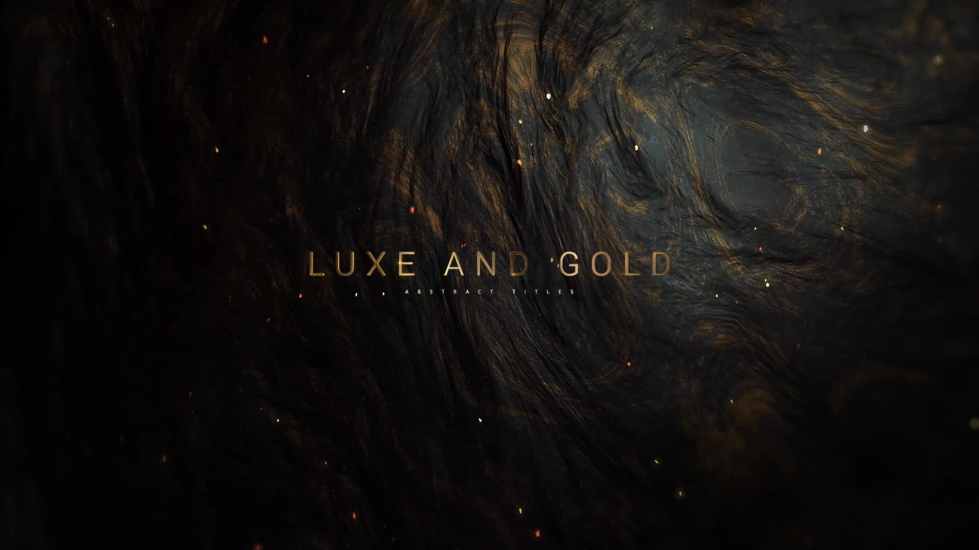 Luxe and Gold | Abstract titles Videohive 27441879 After Effects Image 1