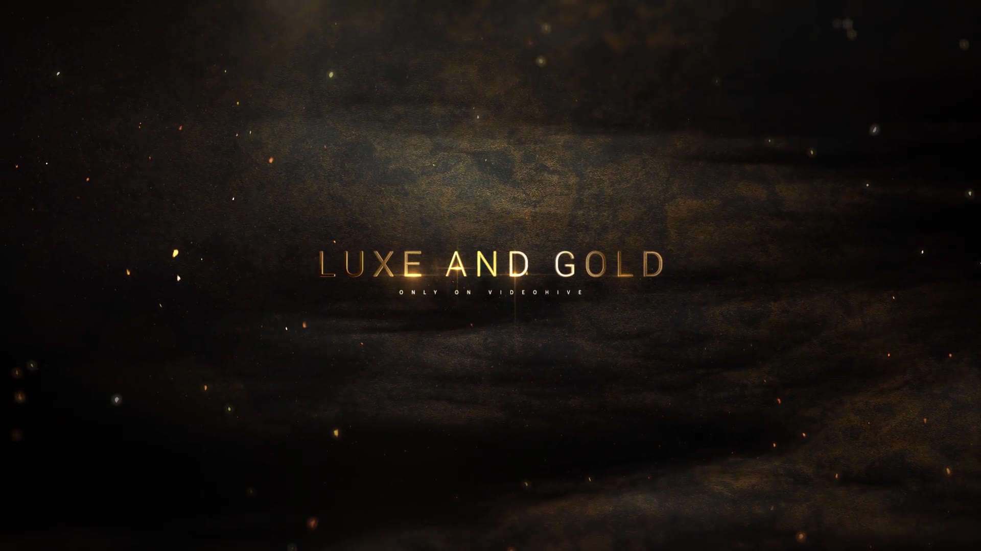 Luxe and Gold | Abstract titles Videohive 27441879 After Effects Image 10