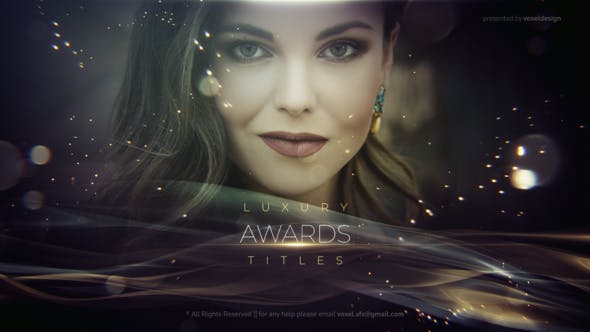 Luxury Awards Titles - Videohive Download 33005941