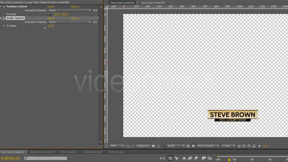 Luxury / Corporate Lower Thirds Package Videohive 4892930 After Effects Image 11