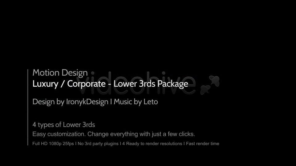 Luxury / Corporate Lower Thirds Package Videohive 4892930 After Effects Image 13