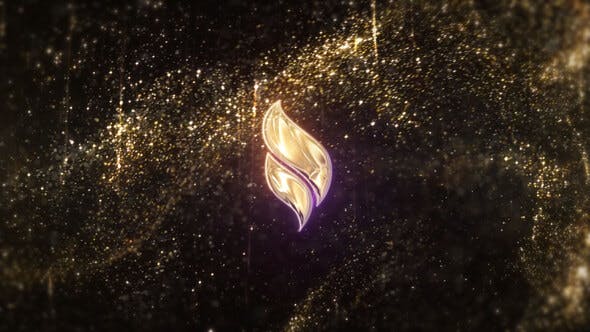 Luxury Gold Particles Titles - 39854567 Download Videohive