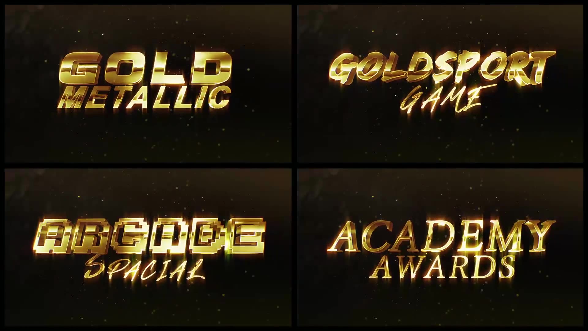Luxury Gold Text Logo Intro Videohive 39781291 After Effects Image 10