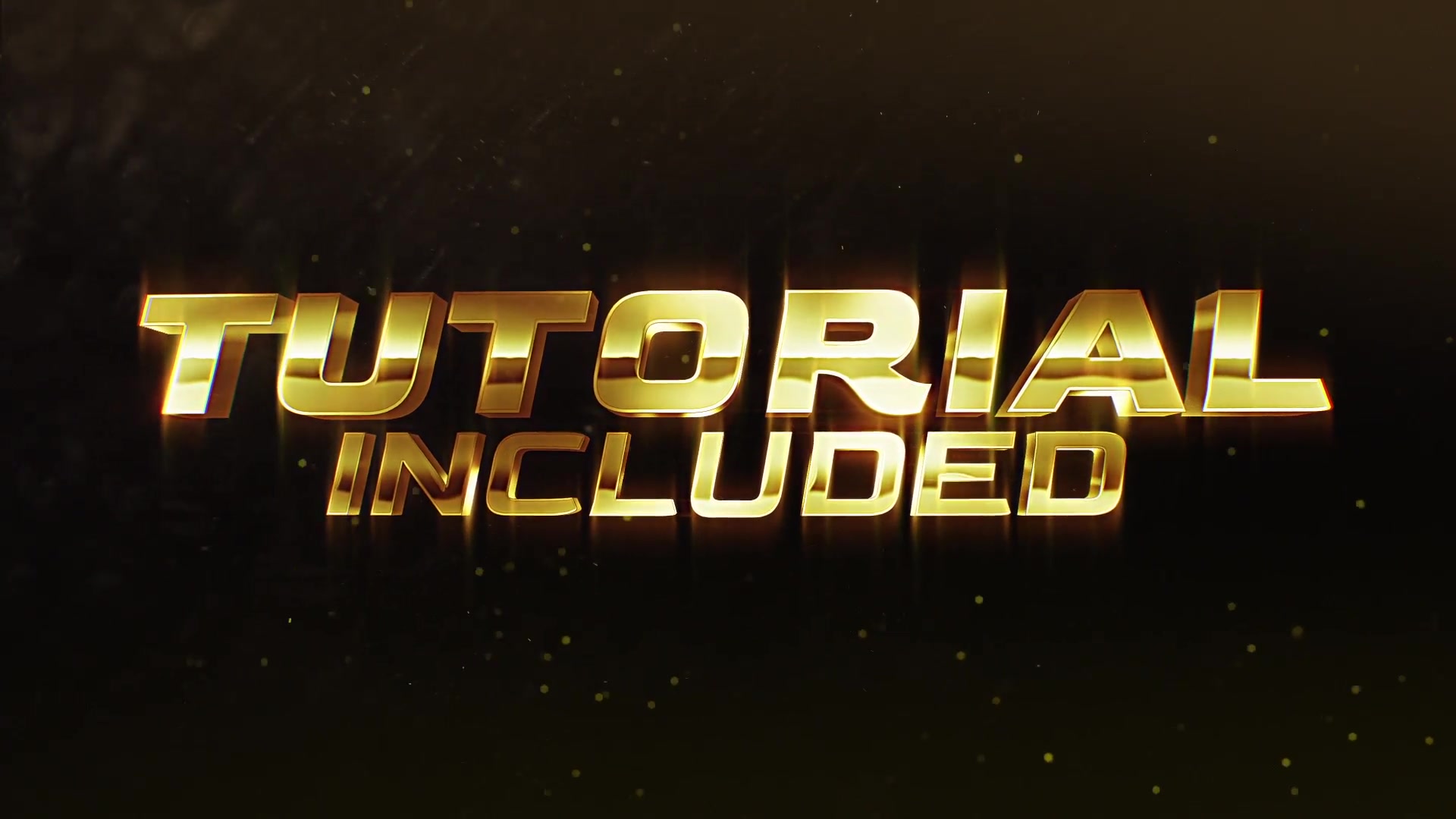 Luxury Gold Text Logo Intro Videohive 39781291 After Effects Image 5