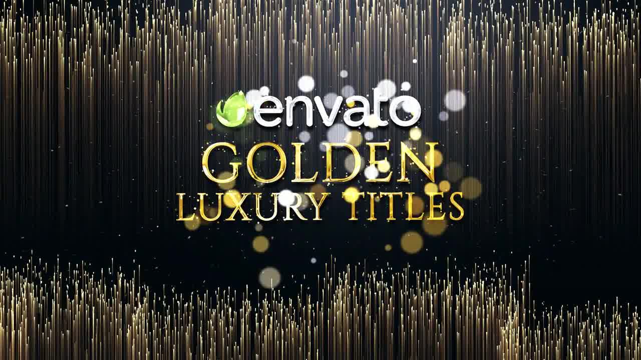 Luxury Golden Titles Videohive 20246813 After Effects Image 11