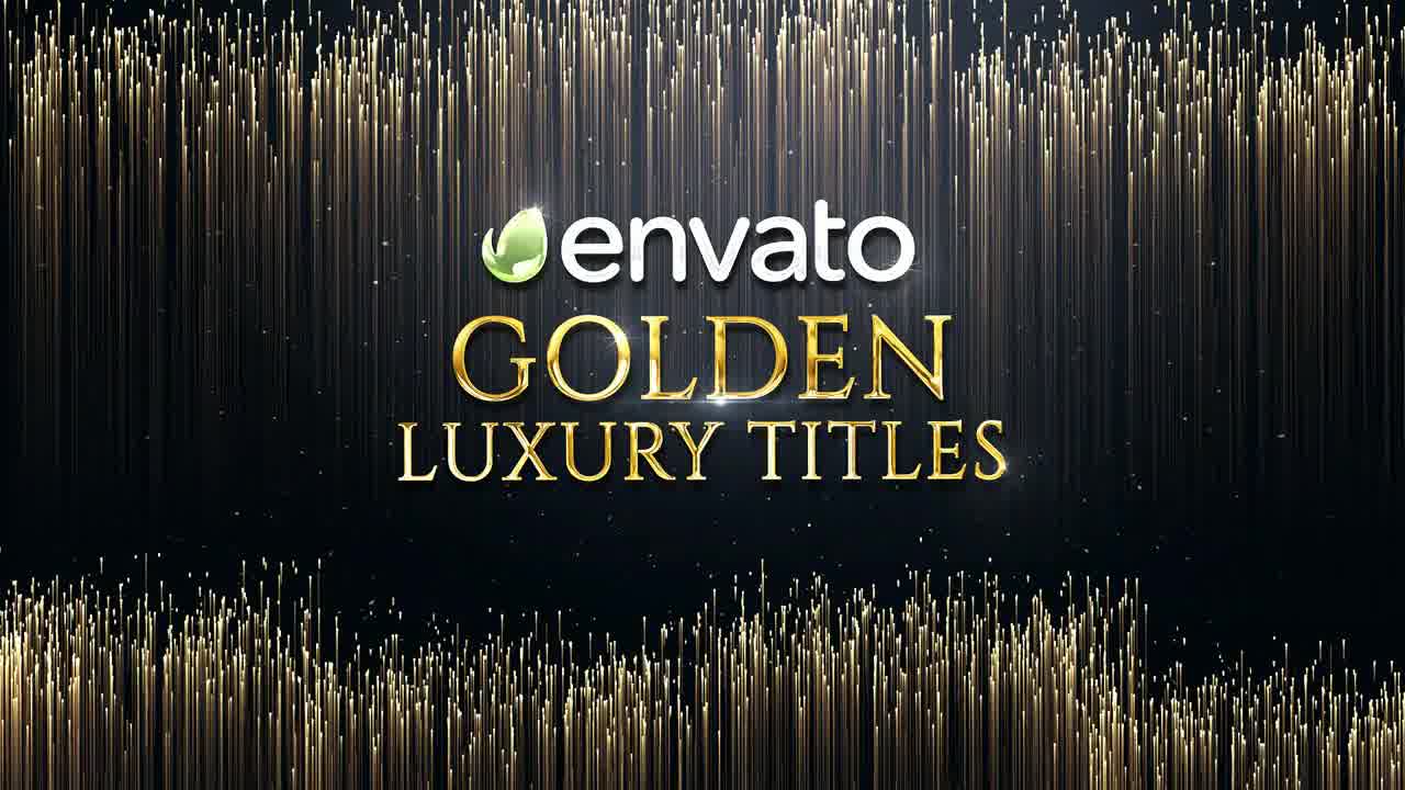 Luxury Golden Titles Videohive 20246813 After Effects Image 12