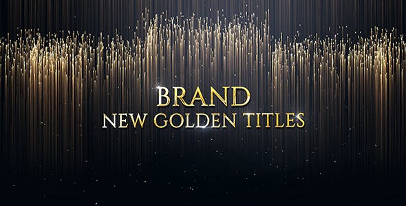 Luxury Golden Titles - Download 20246813 Videohive