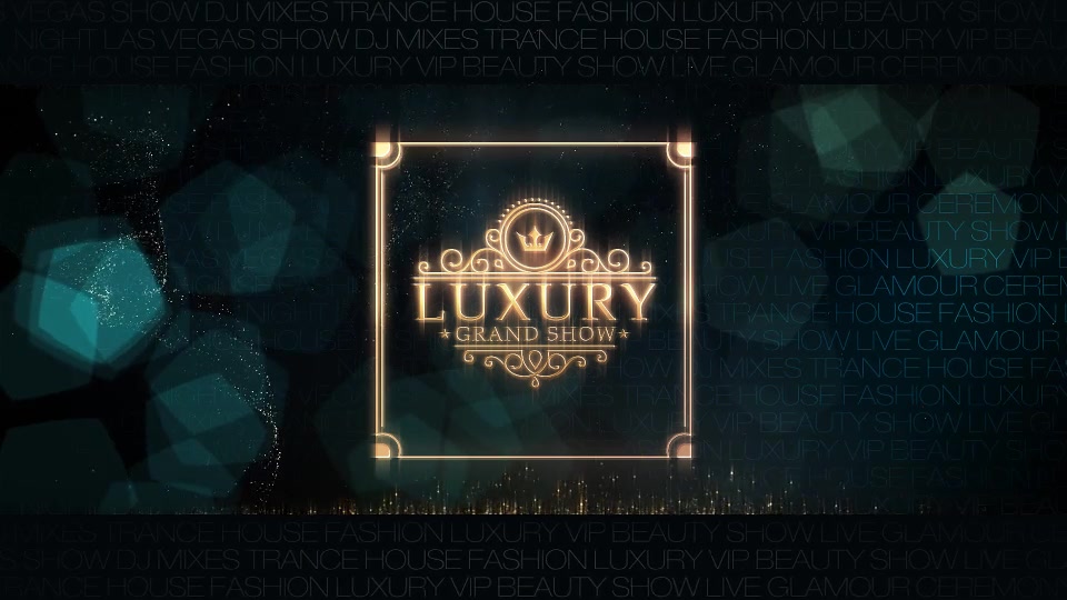 Luxury Grand Show | Glamour Golden Promo - Download Videohive 14770338