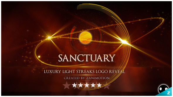 Luxury Light Streaks Logo Reveal - Download Videohive 718924