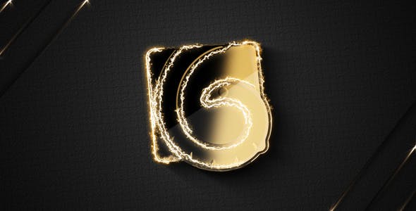 Luxury Logo with Energy Streaks and Particles - Download Videohive 19633056