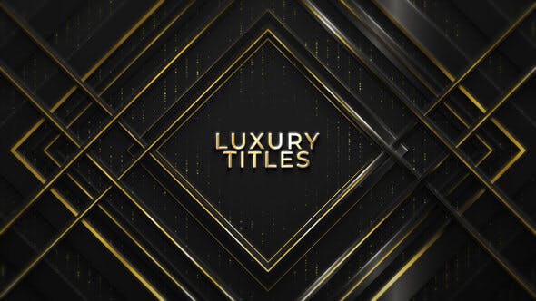 Luxury Premium Titles - Videohive Download 38263822