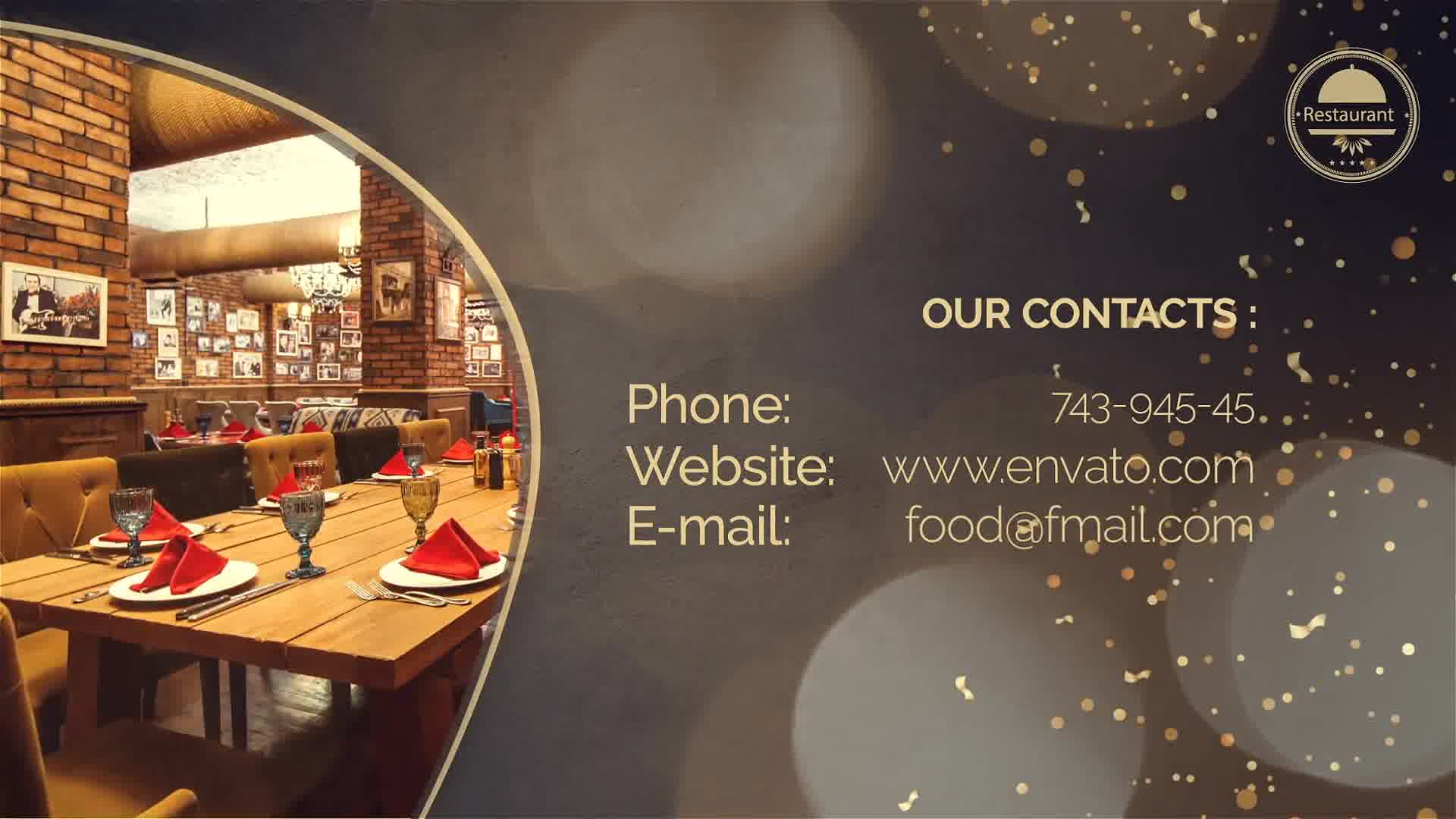 Luxury Restaurant Menu Videohive 34511352 Premiere Pro Image 11