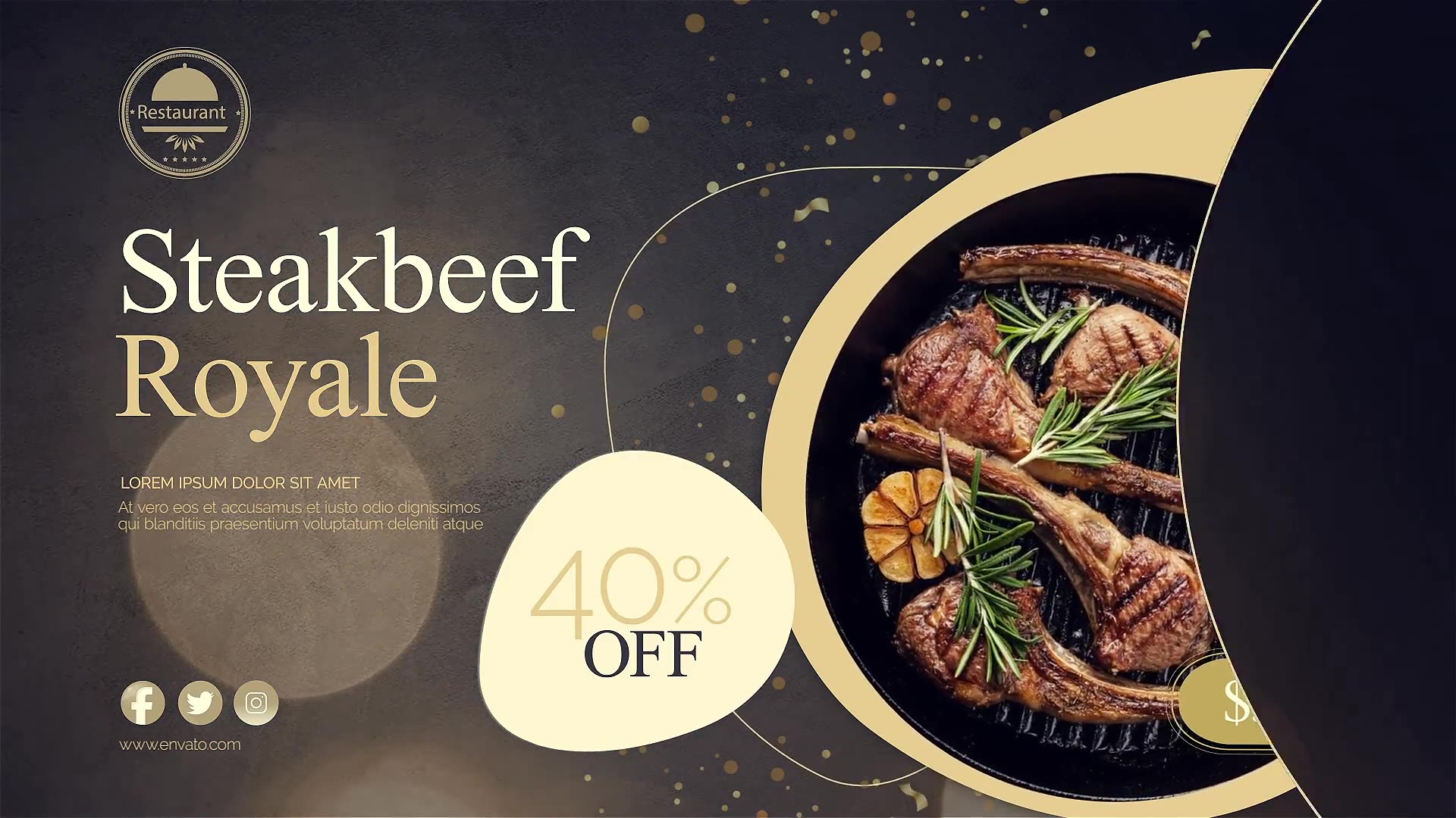 Luxury Restaurant Menu Videohive 33705799 After Effects Image 6