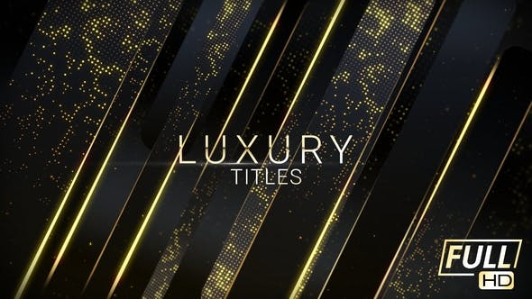 Luxury Titles | Award Titles - Videohive Download 25779905