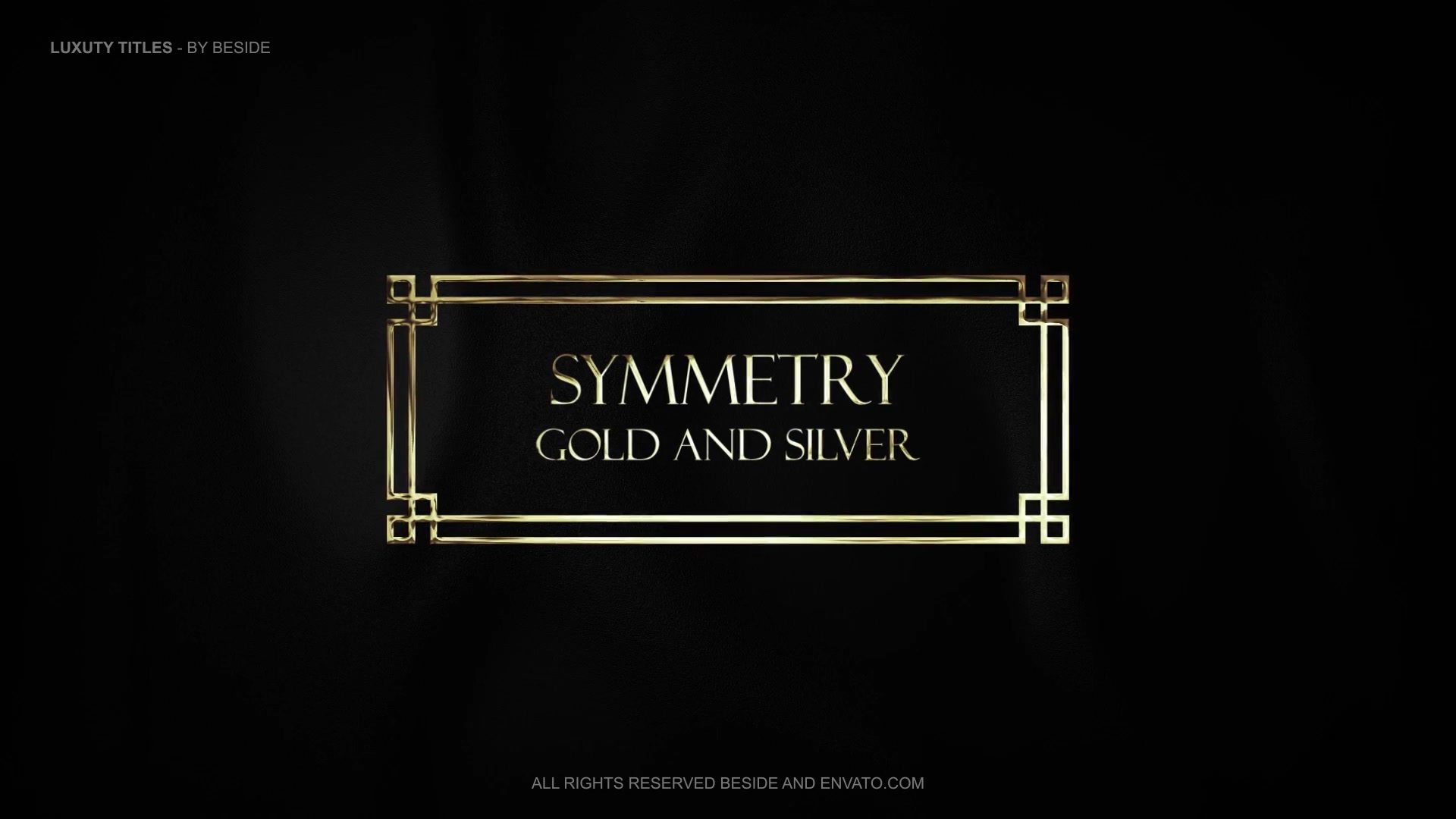 Luxury Titles Gold & Silver | AE Videohive 34763037 After Effects Image 12