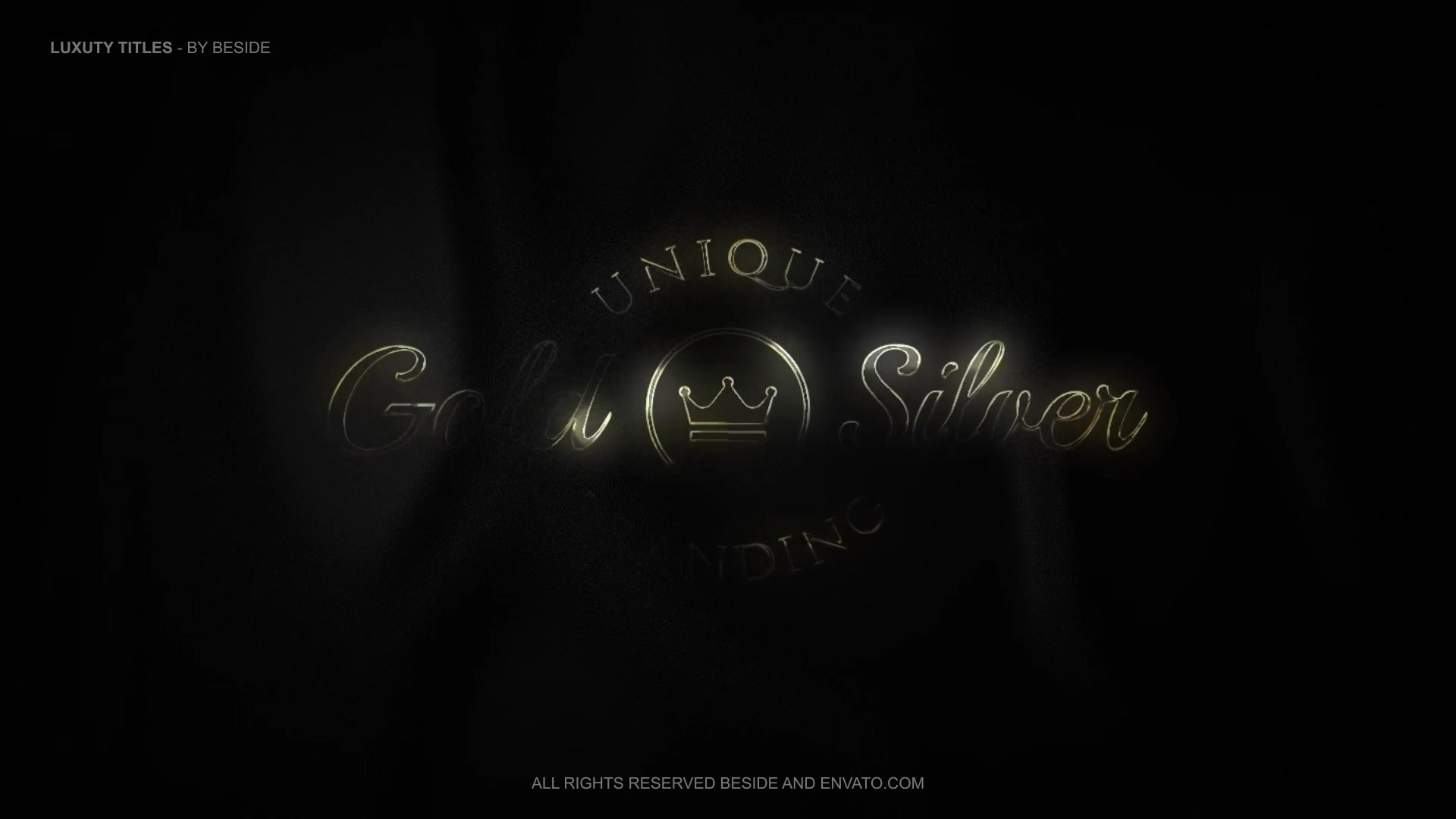 Luxury Titles Gold & Silver | AE Videohive 34763037 After Effects Image 6