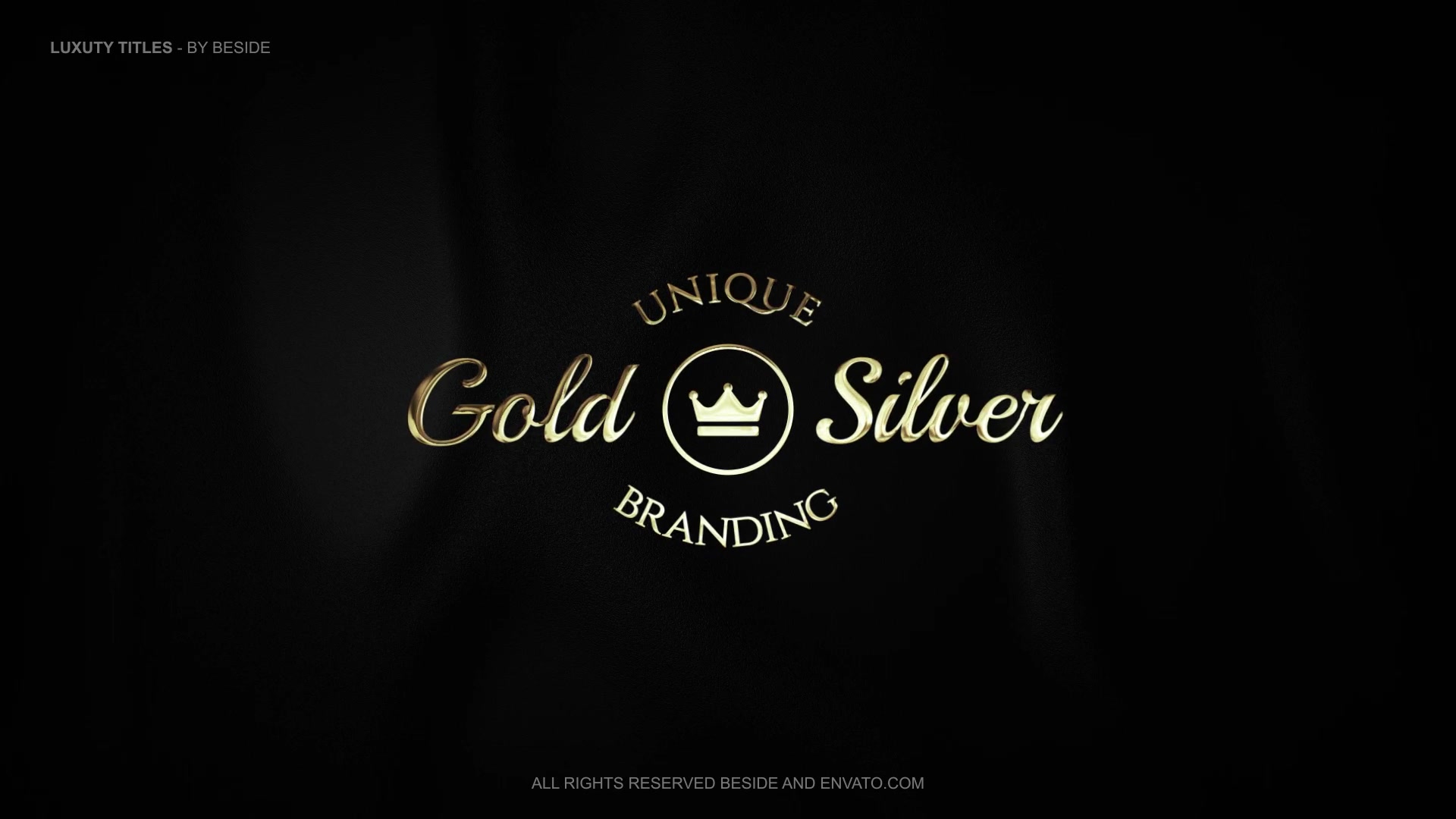 Luxury Titles Gold & Silver | AE Videohive 34763037 After Effects Image 7