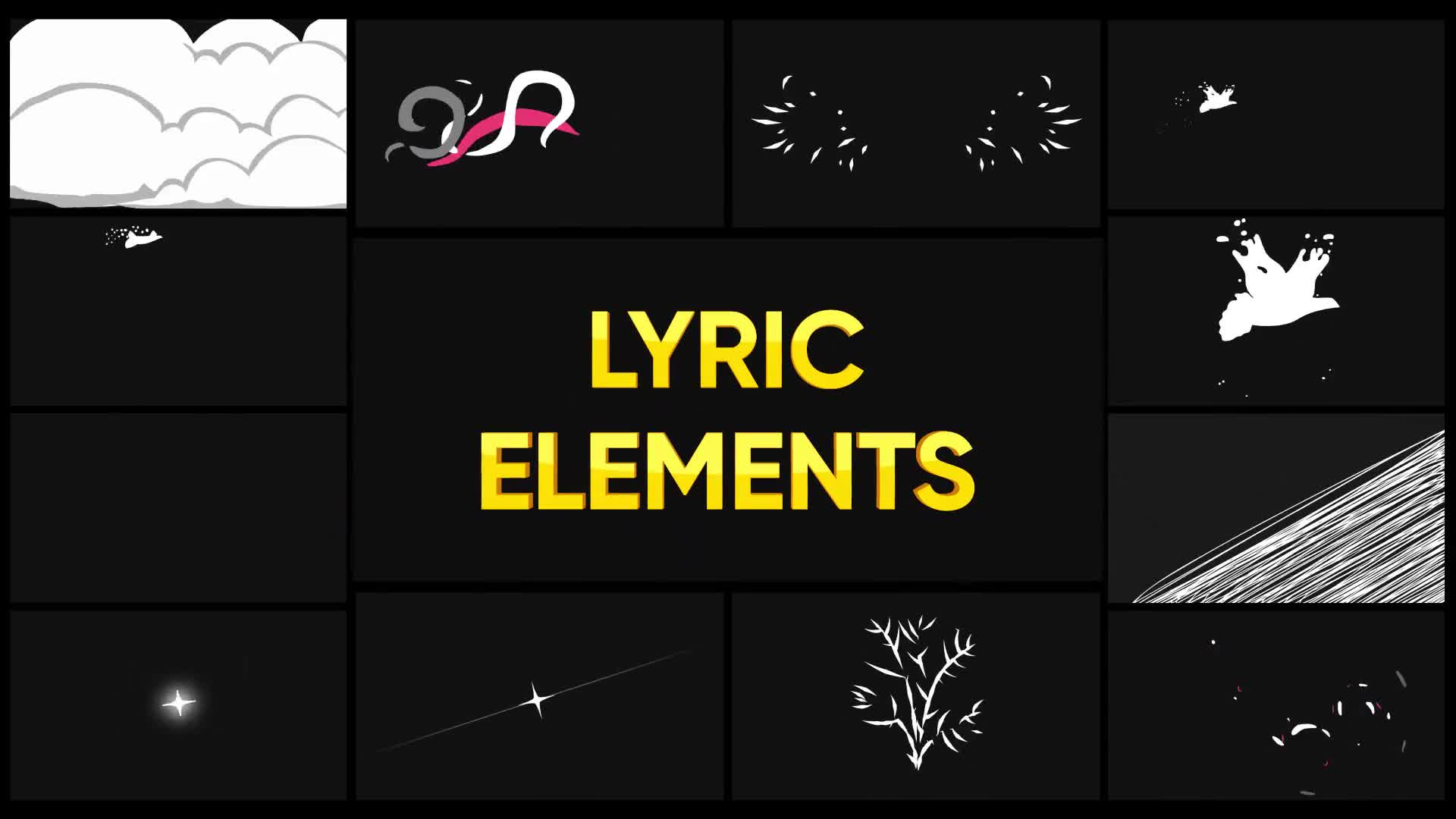 Lyric Elements | DaVinci Resolve Videohive 38162451 DaVinci Resolve Image 1