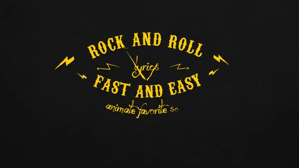 Lyrics Maker Rock and Roll Videohive 24051811 After Effects Image 4