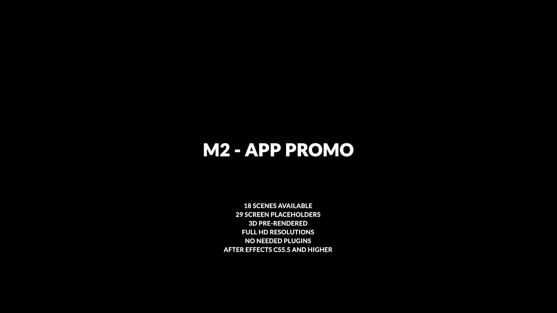 M2 App Promo | Corporate Videohive 31437715 After Effects Image 1