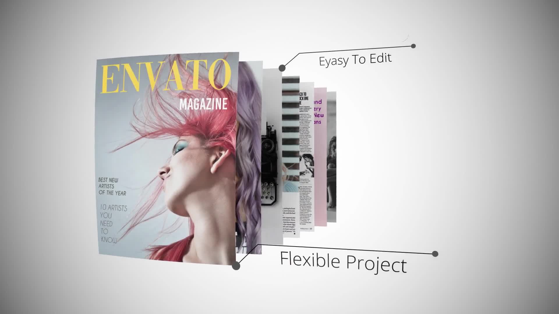 Magazine Animation Pro II Videohive 24783523 After Effects Image 1