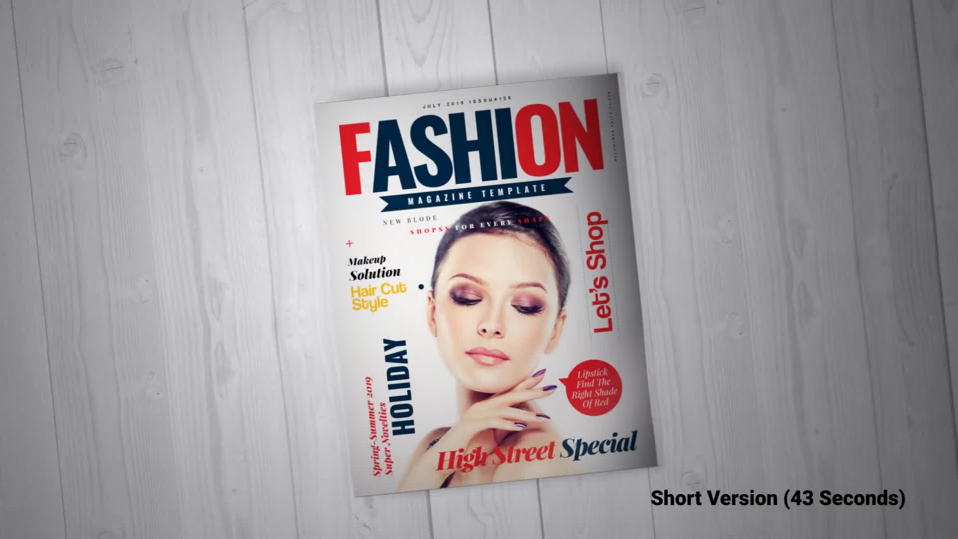 magazine promo after effects free download
