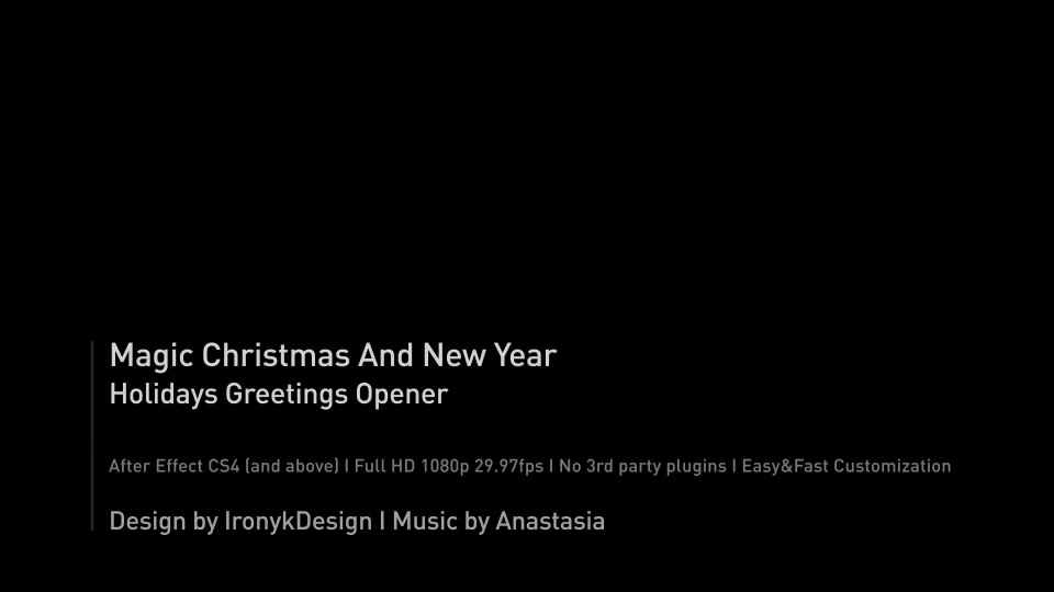 Magic Christmas And New Year Holidays Greetings Videohive 9681288 After Effects Image 9