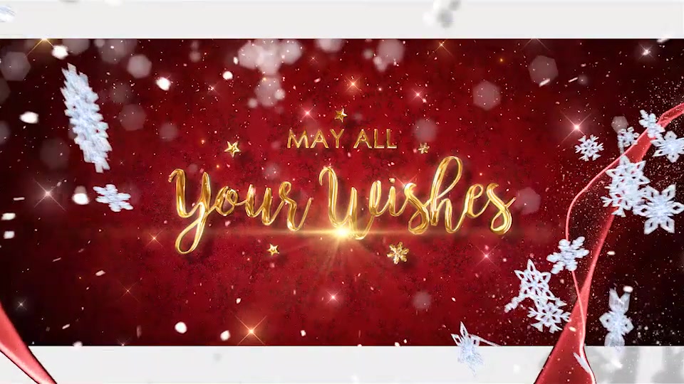 Magic Christmas Ribbons Videohive 25067701 After Effects Image 6