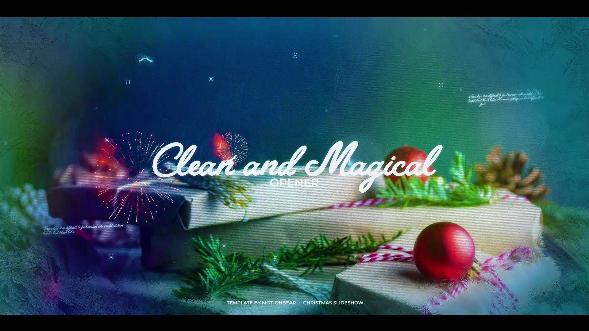 Magic Christmas Slideshow Videohive 34942808 After Effects Image 4