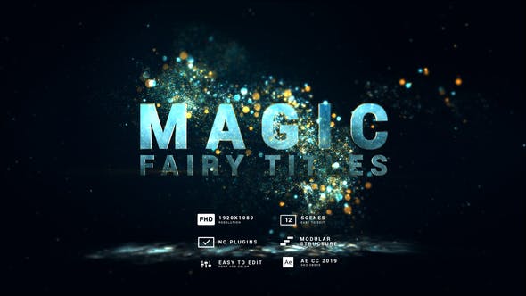 Magic | Fairy Particles Titles - Download Videohive 30613652