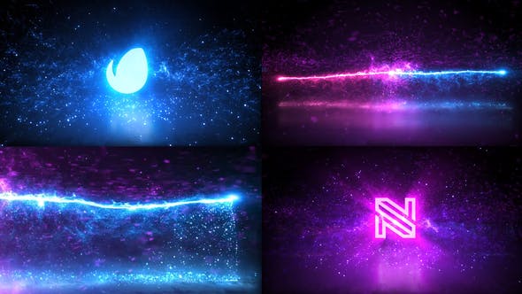 Magic Particles Logo - 28792056 Download Videohive