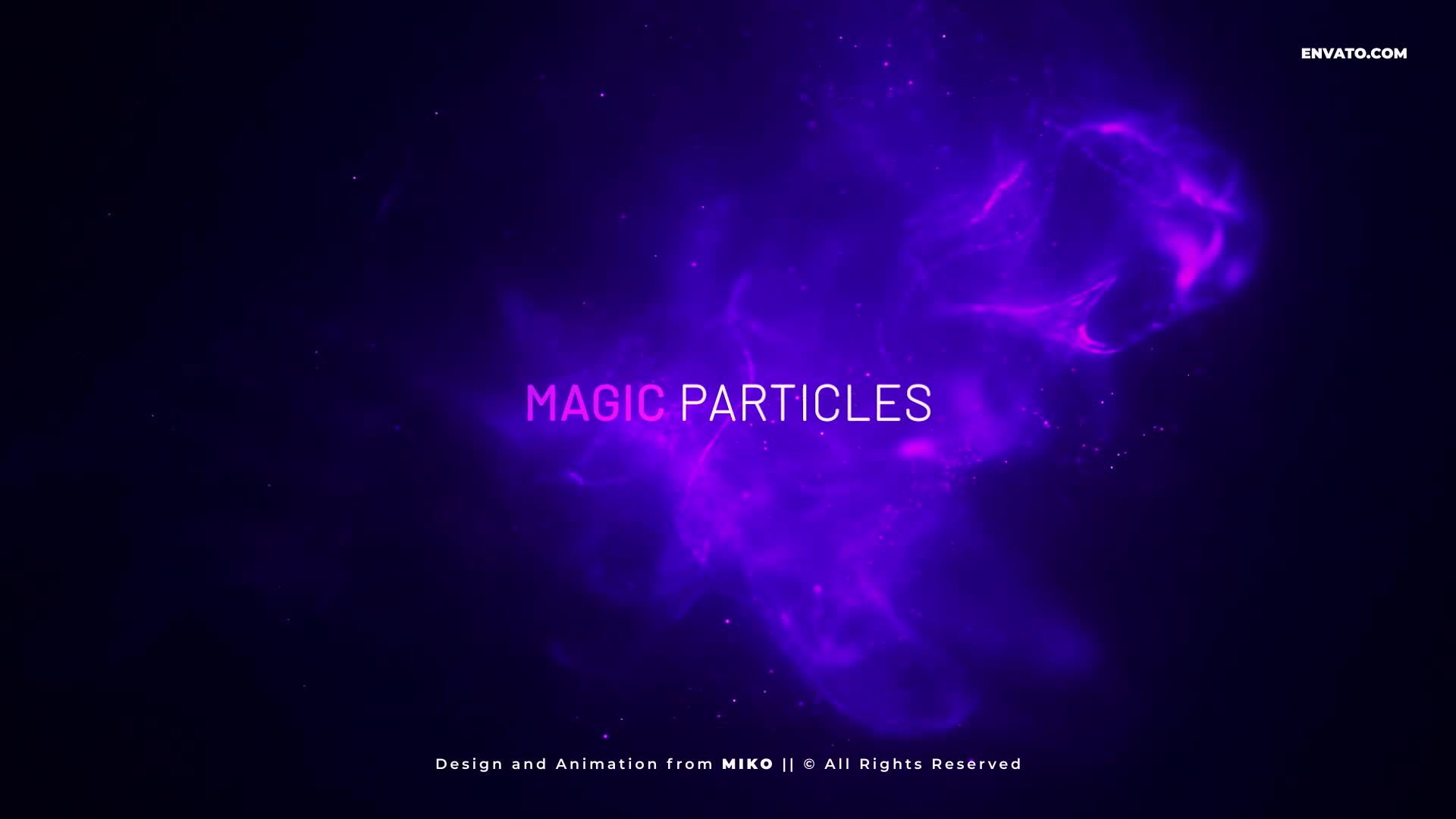Magic Particles Videohive 34466801 After Effects Image 1