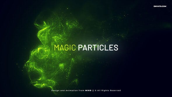 magic particles after effects free download