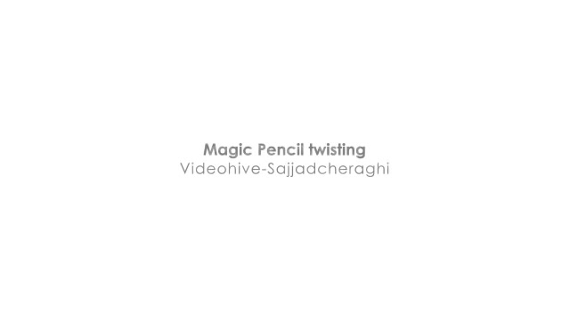 Magic Pencil Twisting - Download Videohive 3170946