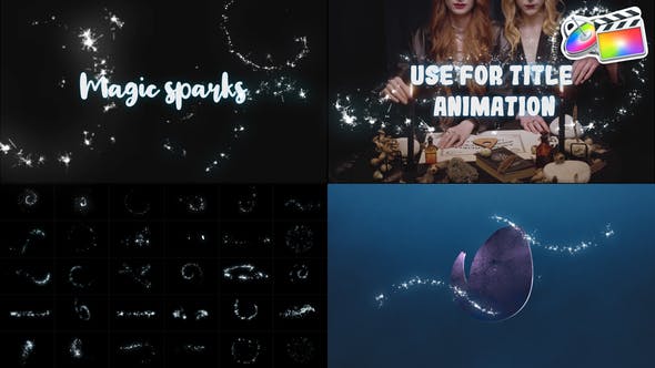 Magic Sparks Pack for FCPX - 38413134 Download Videohive